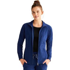 Healing Hands Purple Label Women Scrubs Jacket Devon HH301(Navy)
