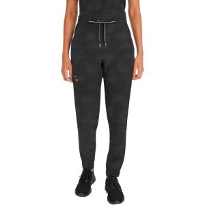 Healing Hands Scrubs for Women Jogger Camo Pant Tate 5 Pockets Moisture Wicking, Easy Care, 360° Stretch, Quick Dry – 9350(Black)