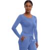 Healing Hands Women’s Underscrub Soft Knit Melissa Longsleeve Scrub Tee with Breathable & Easy Care Fabric 5047(Ceil – 2 Pack)