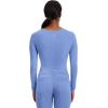 Healing Hands Women’s Underscrub Soft Knit Melissa Longsleeve Scrub Tee with Breathable & Easy Care Fabric 5047(Ceil Blue)