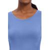 Healing Hands Women’s Underscrub Soft Knit Melissa Longsleeve Scrub Tee with Breathable & Easy Care Fabric 5047(Ceil Blue)