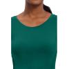 Healing Hands Women’s Underscrub Soft Knit Melissa Longsleeve Scrub Tee with Breathable & Easy Care Fabric 5047(Hunter)