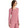 Healing Hands Women’s Underscrub Soft Knit Melissa Longsleeve Scrub Tee with Breathable & Easy Care Fabric 5047(Nectar)