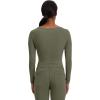 Healing Hands Women’s Underscrub Soft Knit Melissa Longsleeve Scrub Tee with Breathable & Easy Care Fabric 5047(Olive – 2 Pack)