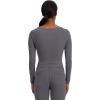 Healing Hands Women’s Underscrub Soft Knit Melissa Longsleeve Scrub Tee with Breathable & Easy Care Fabric 5047(Pewter – 2 Pack)