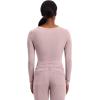 Healing Hands Women’s Underscrub Soft Knit Melissa Longsleeve Scrub Tee with Breathable & Easy Care Fabric 5047(Pink Pearl)