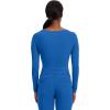 Healing Hands Women’s Underscrub Soft Knit Melissa Longsleeve Scrub Tee with Breathable & Easy Care Fabric 5047(Royal – 2 Pack)