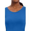 Healing Hands Women’s Underscrub Soft Knit Melissa Longsleeve Scrub Tee with Breathable & Easy Care Fabric 5047(Royal)