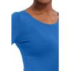Healing Hands Women’s Underscrub Soft Knit Melissa Longsleeve Scrub Tee with Breathable & Easy Care Fabric 5047(Royal)